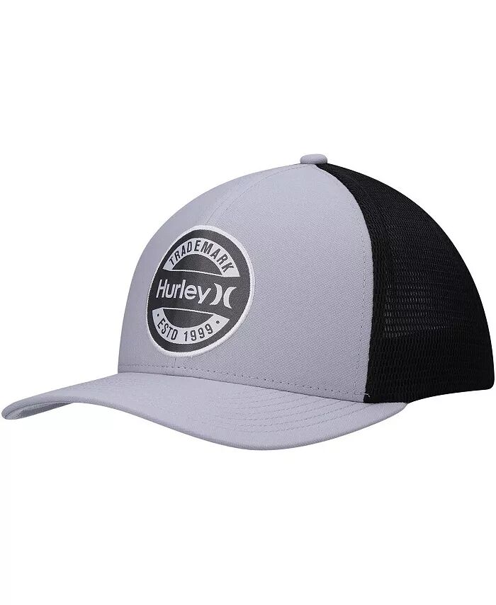 

Мужская серая кепка Charter Trucker Snapback Hurley, серый