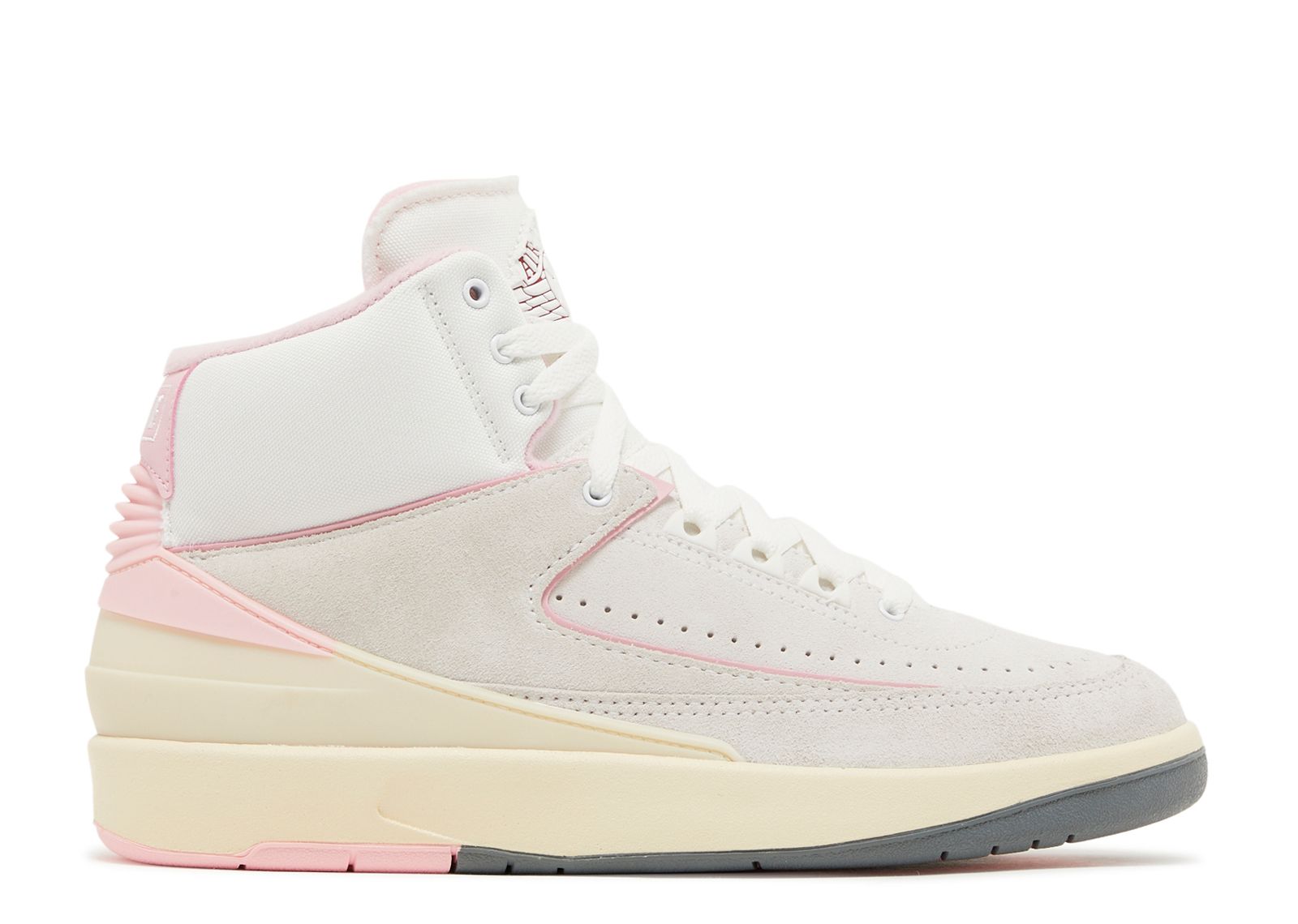 Кроссовки Air Jordan Wmns Air Jordan 2 Retro 'Soft Pink', белый