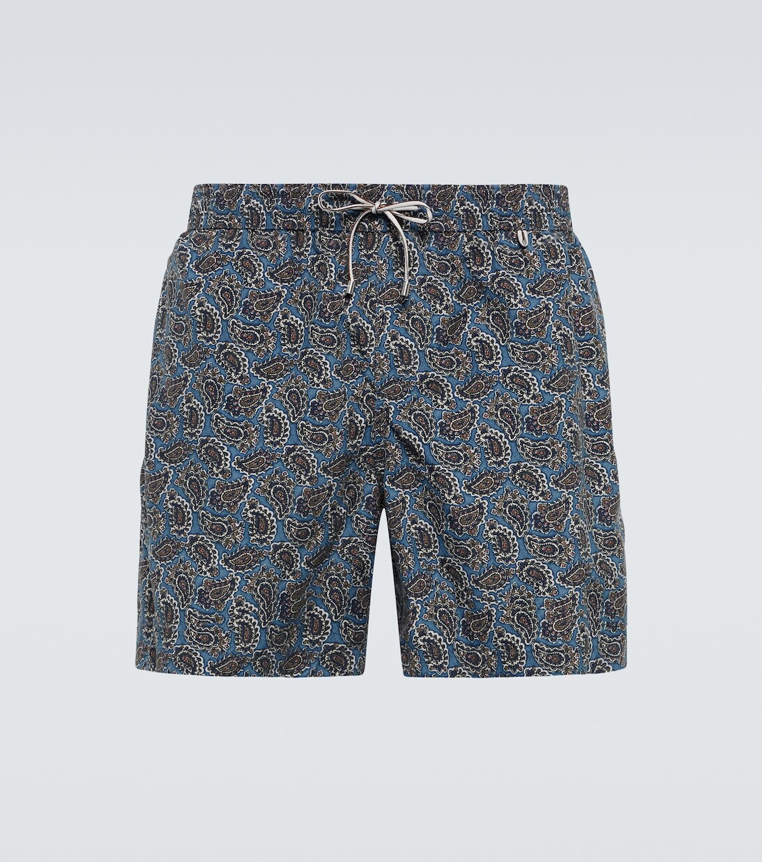 

Плавки-шорты с узором пейсли Loro Piana, коричневый