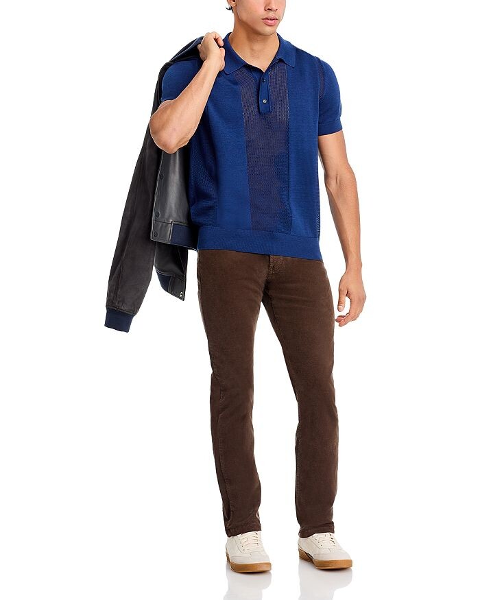 

Магазин мужской одежды Bloomingdale's Tailored Fit Corduroy джинсы The Men's Store at Bloomingdale's, коричневый/бежевый