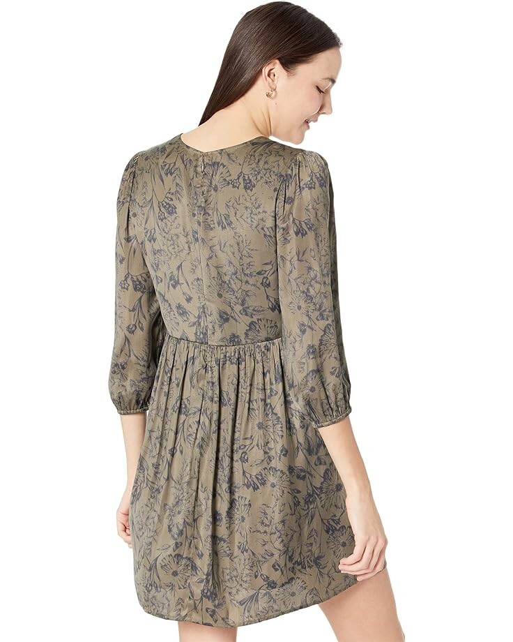 

Платье Saltwater Luxe Ryan 3/4 Sleeve Mini Dress, оливковый, Зеленый