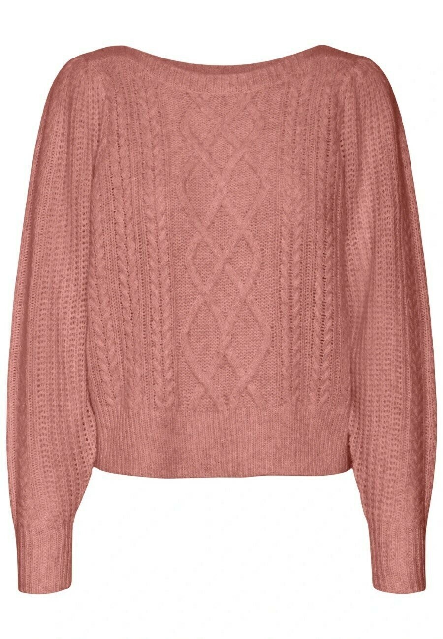 

Трикотаж пойнт Vero Moda VMMARA LS BOATNECK GA EXC, цвет ash rose