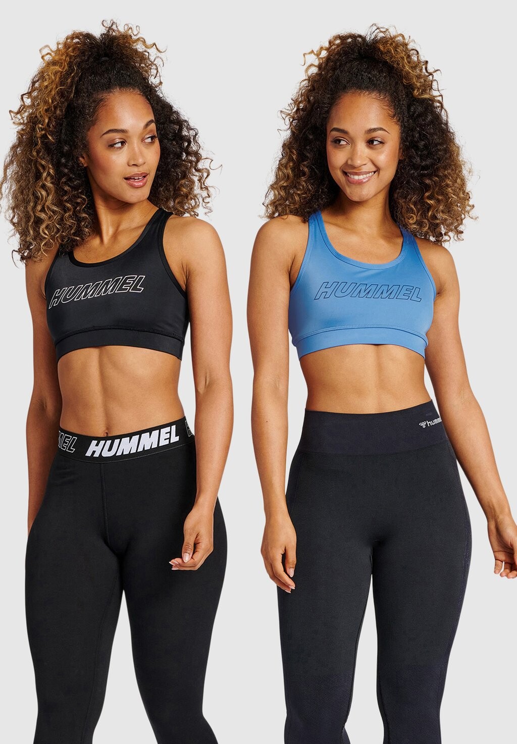 

Спортивный бюстгальтер со средней поддержкой Hummel, черный