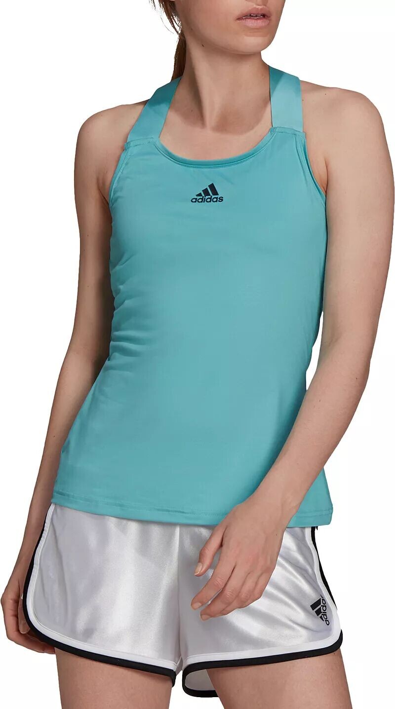 

Женская теннисная майка Adidas AEROREADY Y-майка, мятный