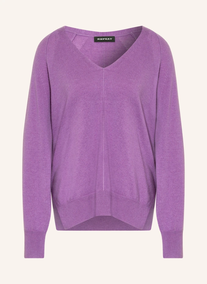 Пуловер Repeat, фиолетовый