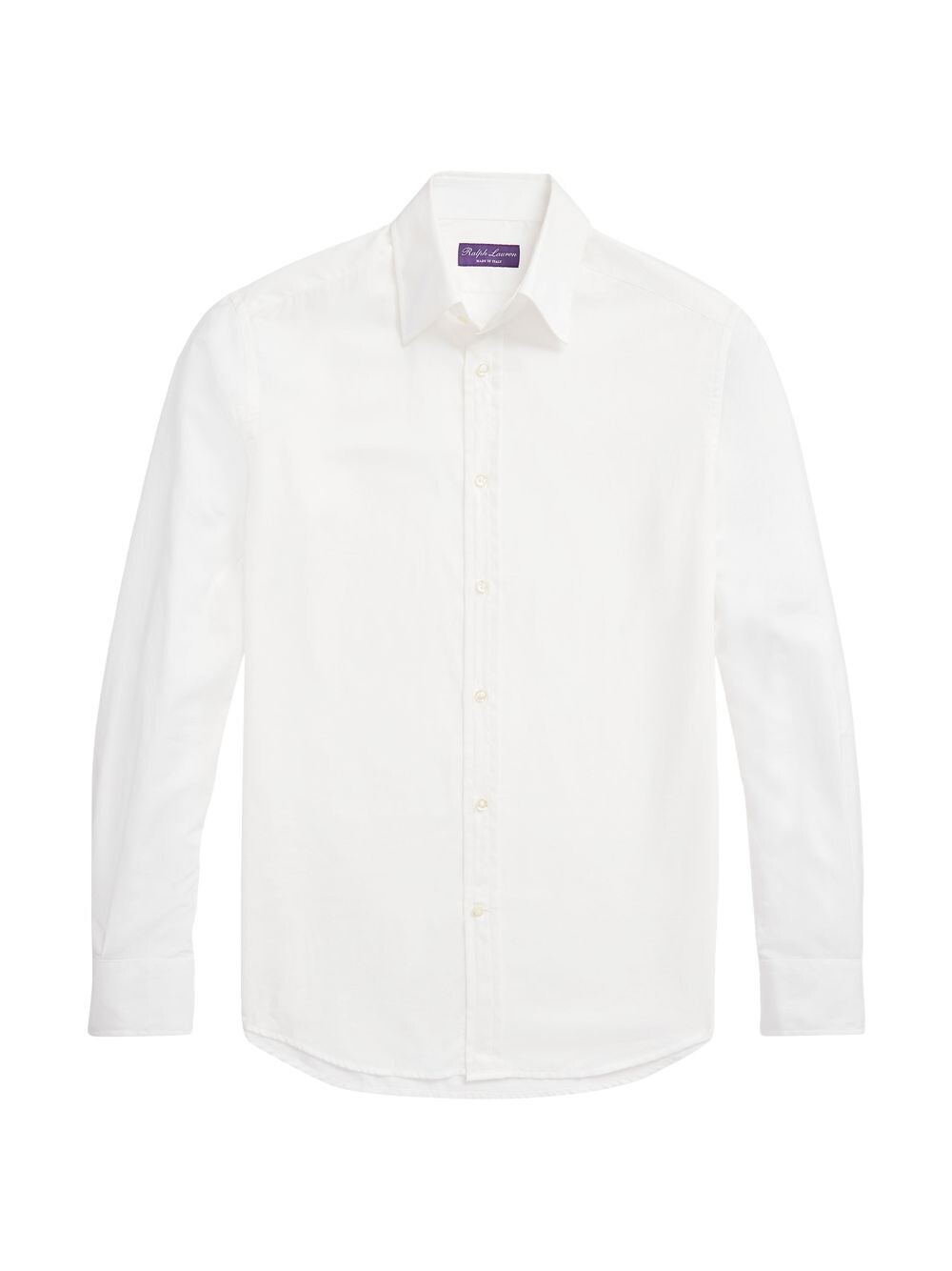 

Хлопковая рубашка Харрисона Ralph Lauren Purple Label, кремовый