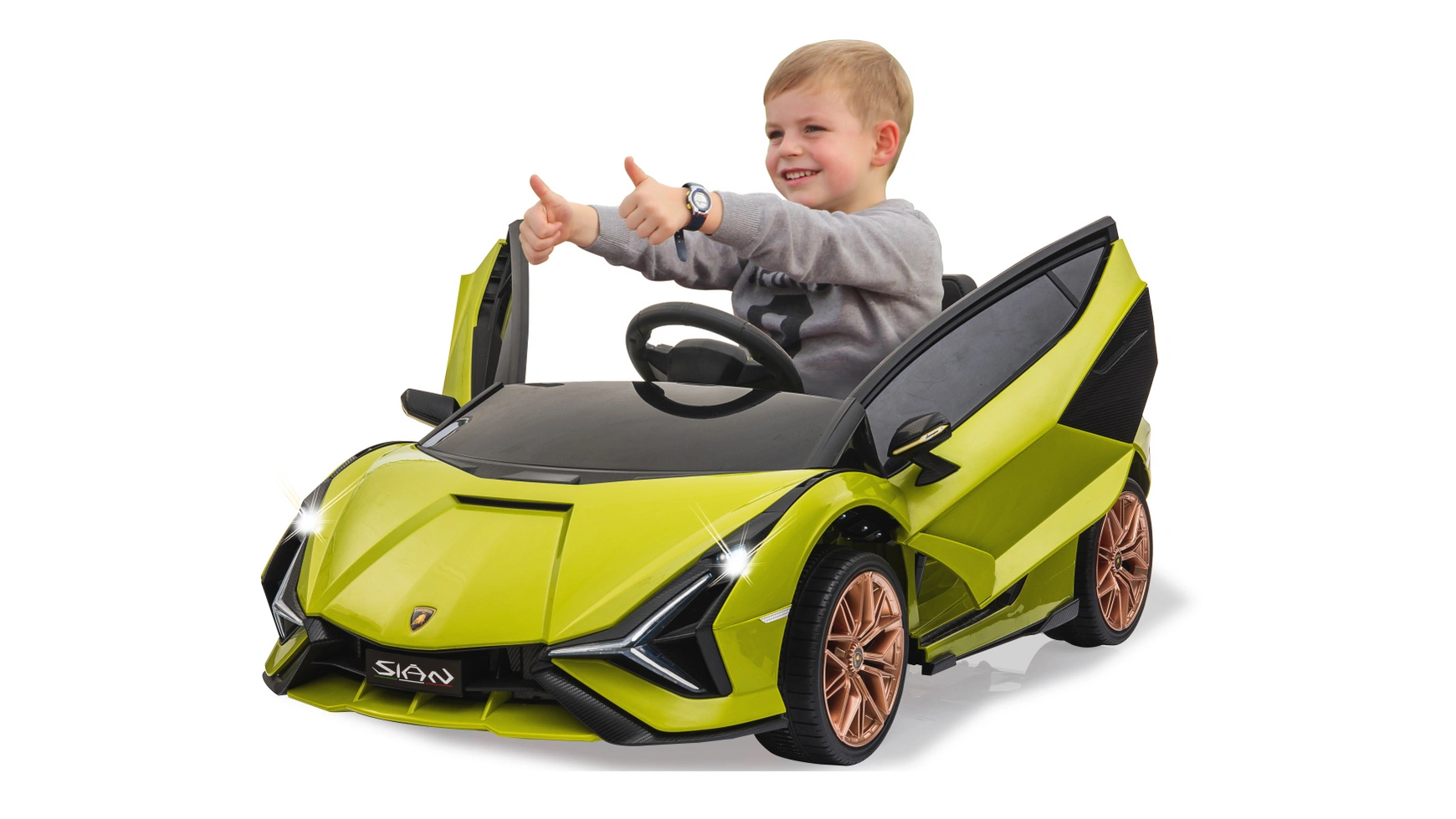 

Jamara Ride-on Lamborghini Sián FKP 37 зеленый 12V