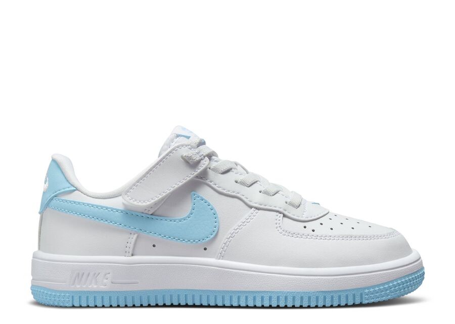 

Кроссовки Nike Force 1 Low Easyon Ps 'White Aquarius Blue', белый