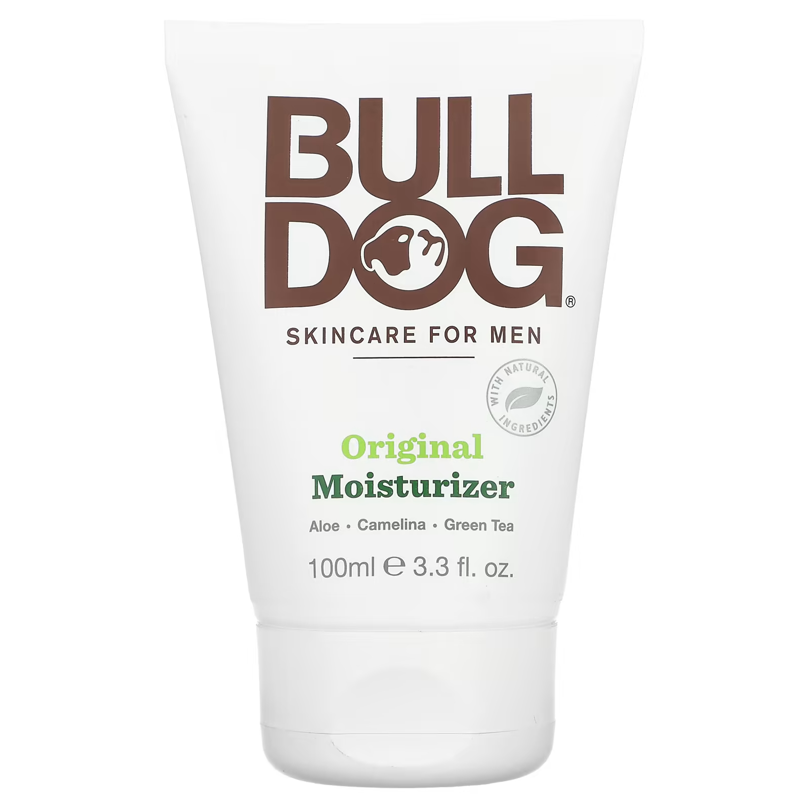 Bulldog Skincare For Men Увлажняющий крем, оригинальный, 3,3 жидких унции (100 мл)