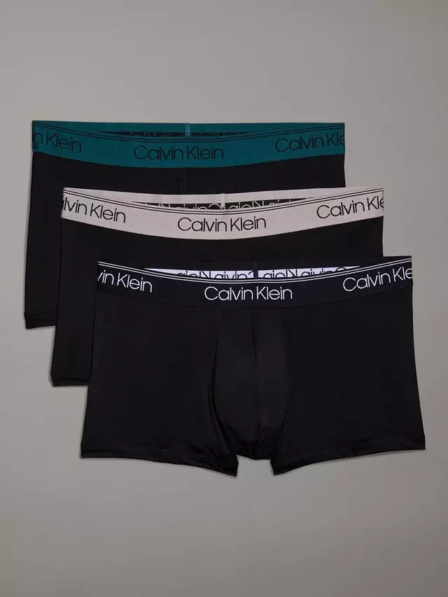 

Трусы Calvin Klein Low Rise Cotton Stretch 3 шт, цвет black,multi