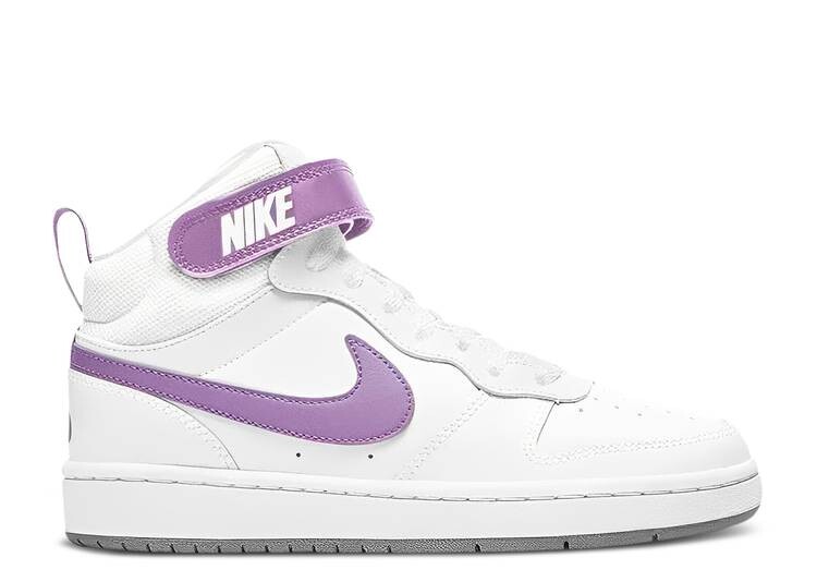 

Кроссовки Nike COURT BOROUGH MID 2 GS 'WHITE FUCHSIA GLOW', белый