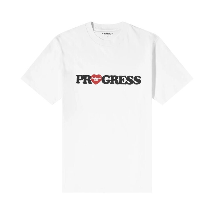 

Футболка Carhartt WIP I Heart Progress 'White', белый