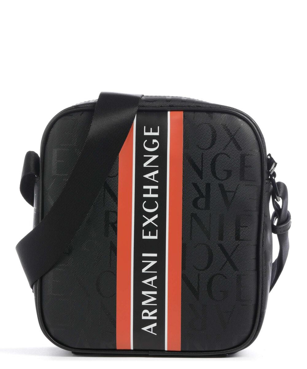 

Сумка через плечо из искусственной кожи Armani Exchange, черный