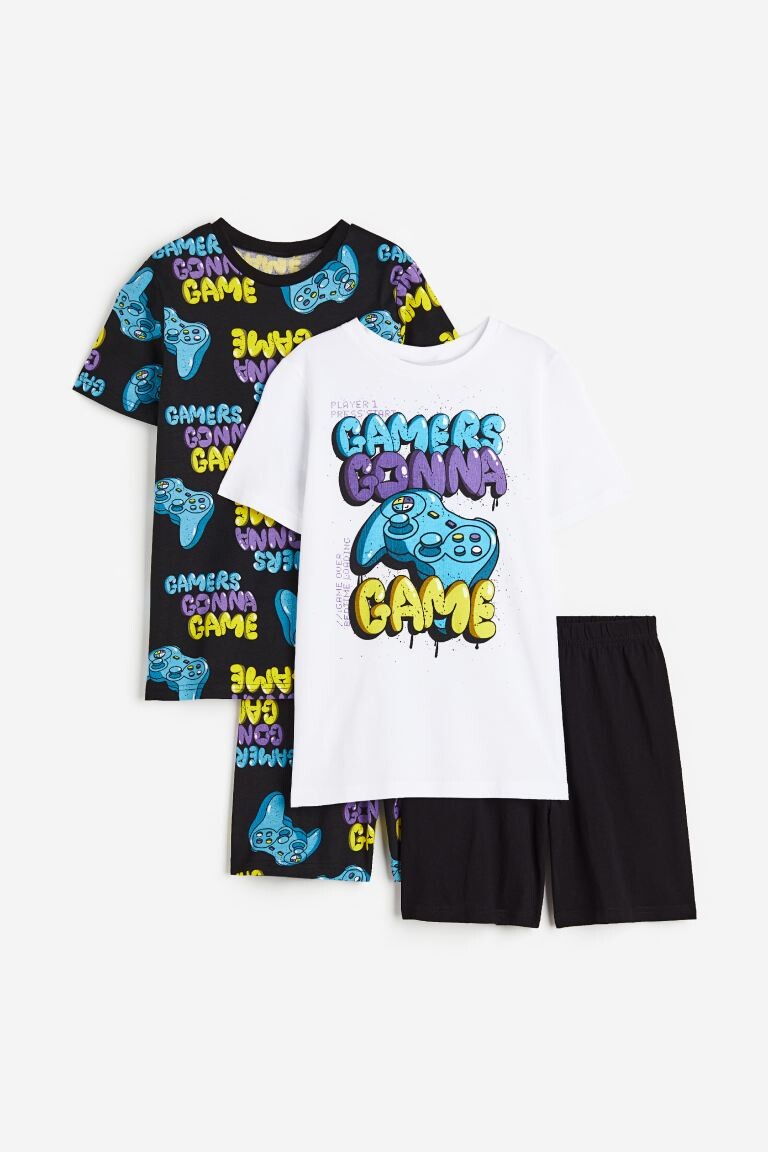 

2 пары трикотажных пижам H&M