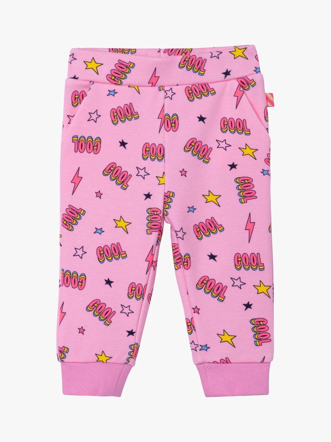 

Леггинсы Billieblush Baby Cool с надписью, розовый