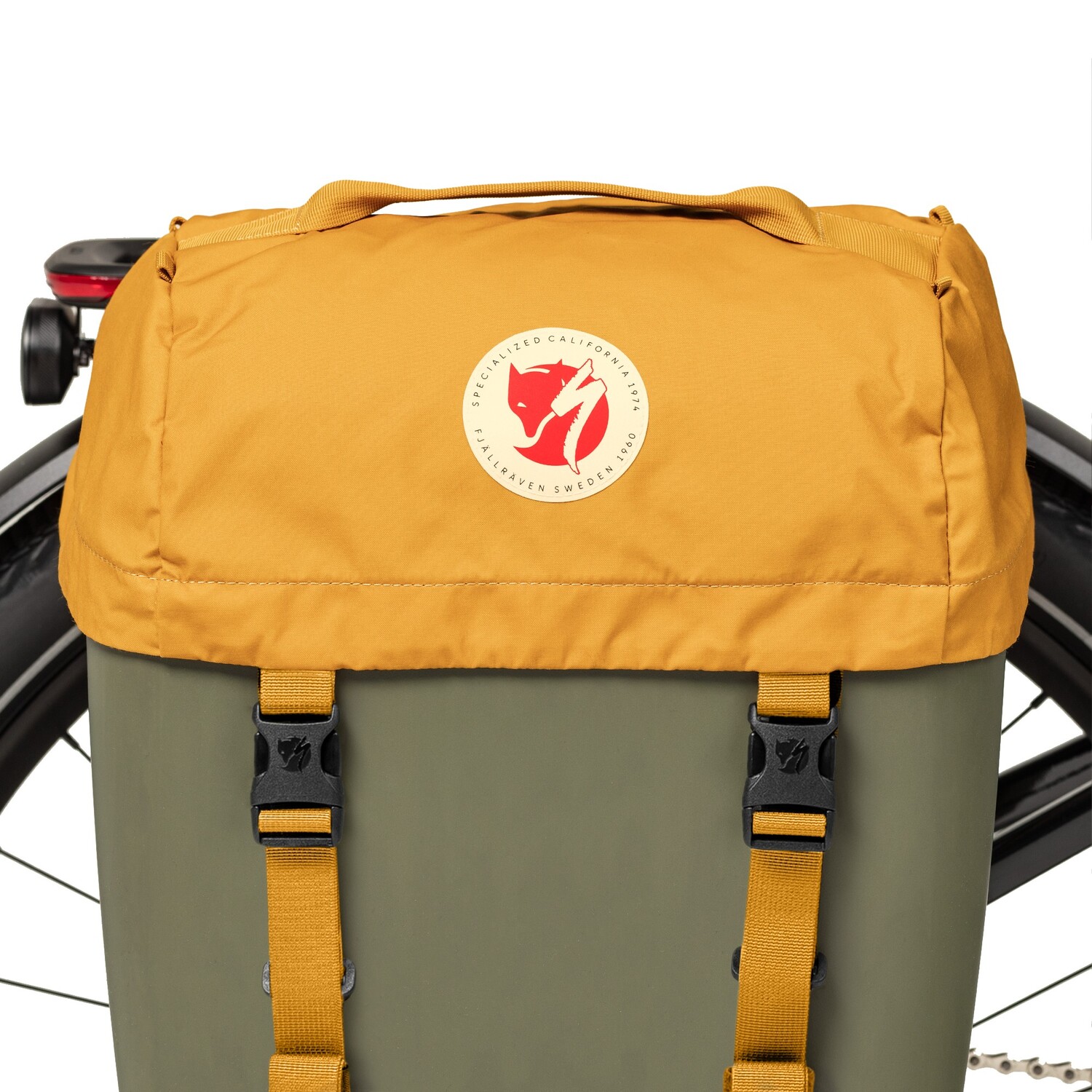 

Сумка через плечо FJÄLLRÄVEN S/F Cave Lid Pack Deckel für Fahrradtasche 35 cm, цвет ochre