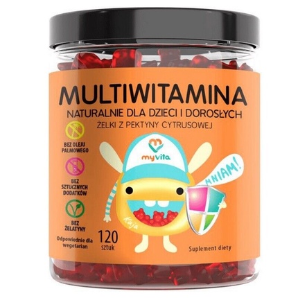 цена MyVita Мультивитамины 120 гелей