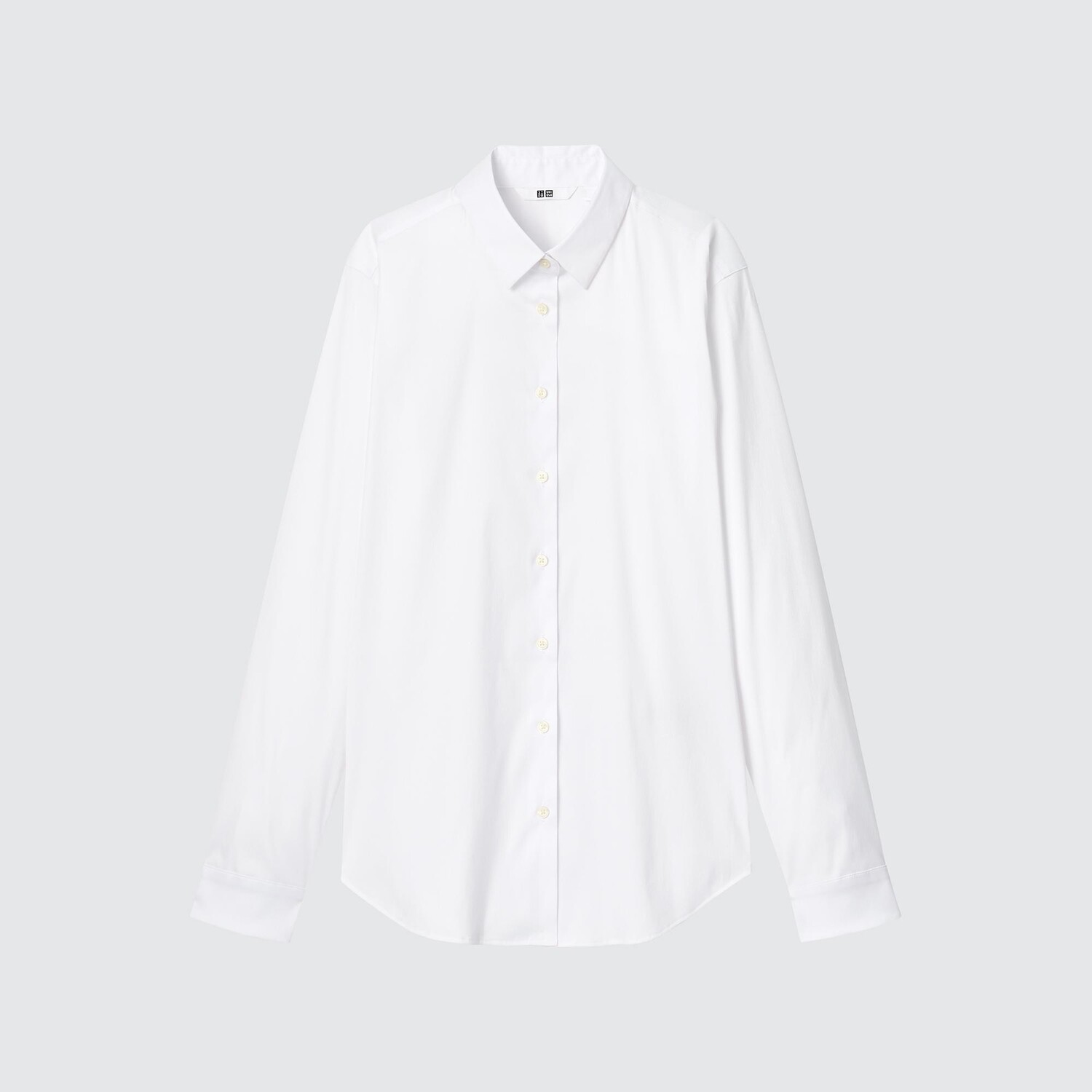 

Рубашка UNIQLO Supima Stretch из хлопка, белый