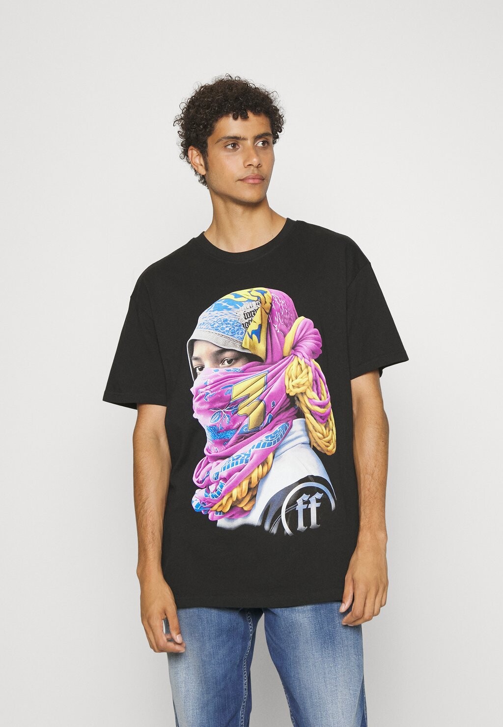 

Футболка с принтом RIDER UNISEX Forgotten Faces, черный