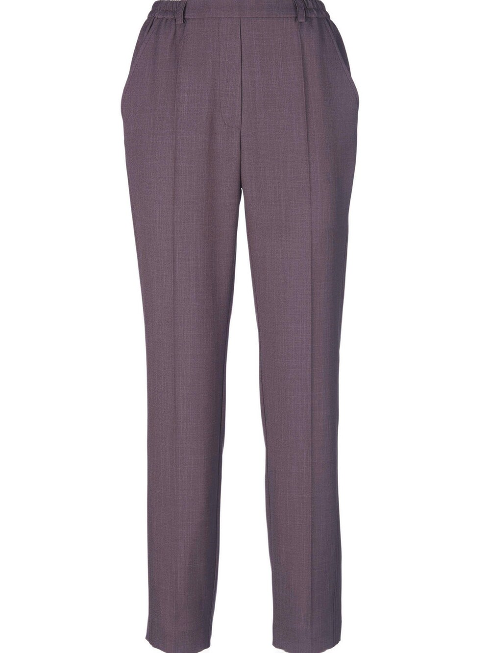 Обычные плиссированные брюки Goldner, фиолетовый