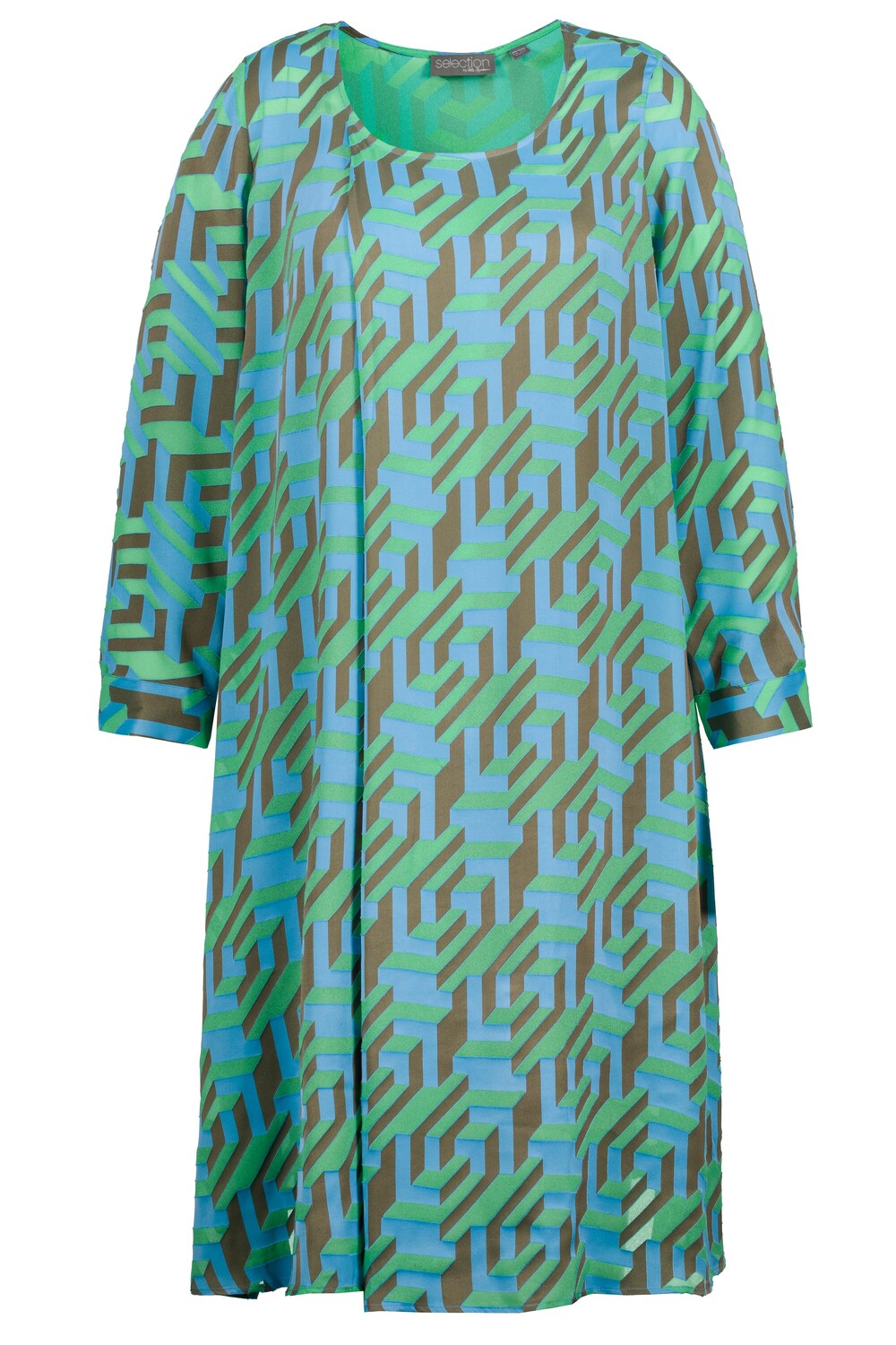 

Платье Ulla Popken, цвет mittelblau