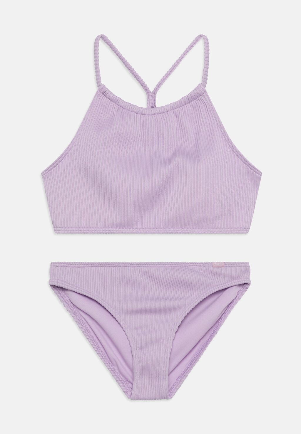 

Бикини HIGH NECK Abercrombie & Fitch, цвет lilac