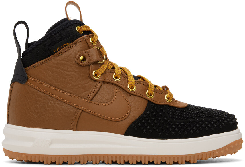 

Коричневые и черные кроссовки Nike Lunar Force 1, Черный