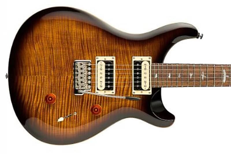 

Электрогитара PRS SE Custom 24 Electric Guitar - Black Gold Burst