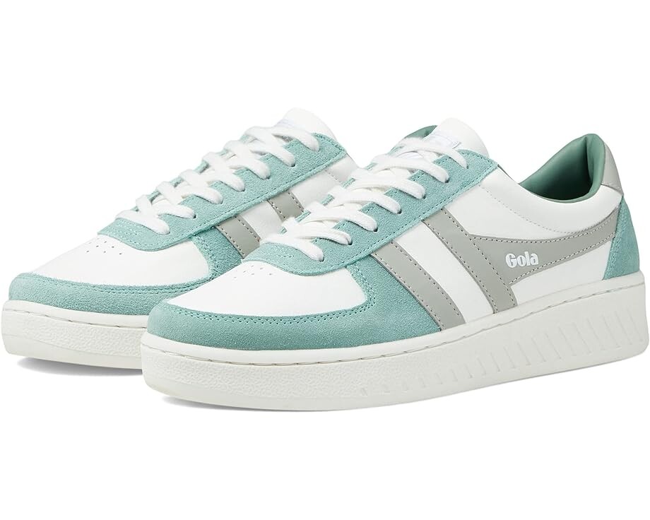 

Кроссовки Gola Grandslam Pure, цвет White/Green Mist/Light Grey