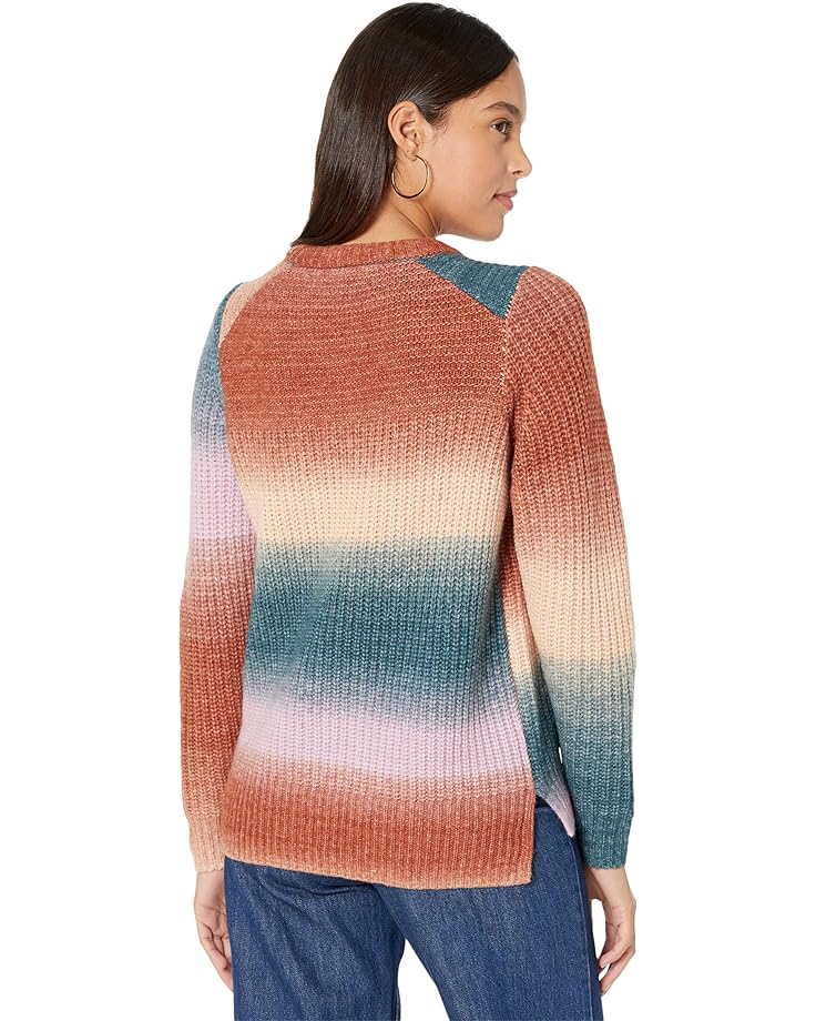 Свитер Madewell Space-Dyed Button-Shoulder Pullover Sweater, цвет Space Dye Sorbet