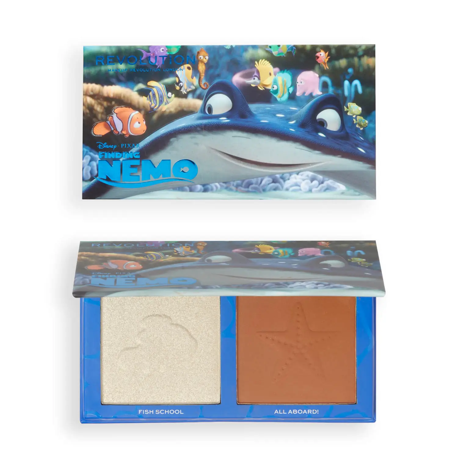 

Хайлайтер Disney Pixar’s Finding Nemo and Revolution Wake Up Bronzer and Highlighter Palette