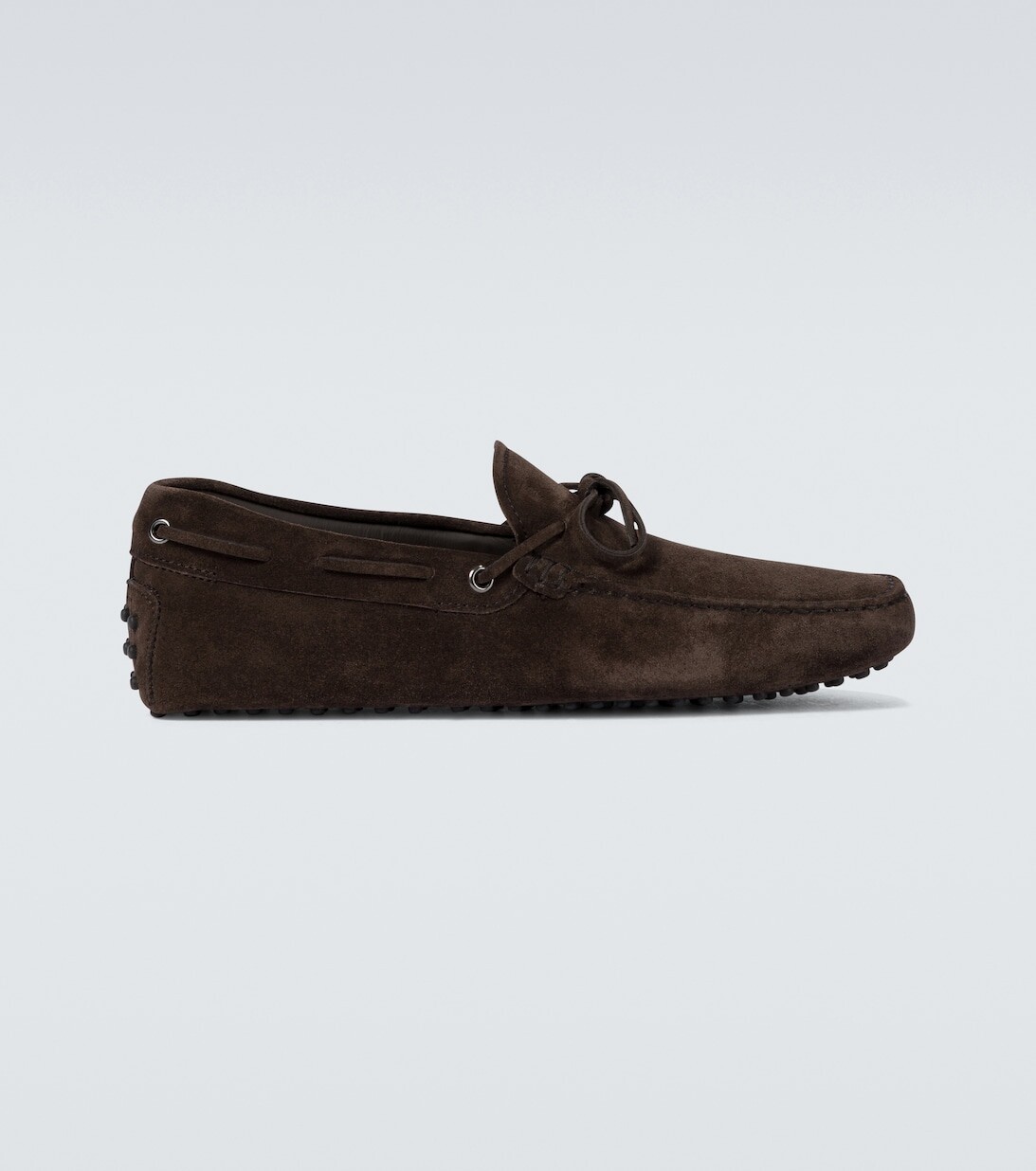 

Замшевые туфли Gommino Tod's, коричневый