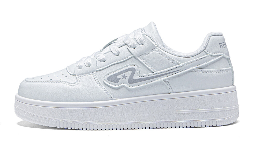 

Кроссовки RENBEN Skateboarding Shoes Unisex Low-top, бежевый/черный