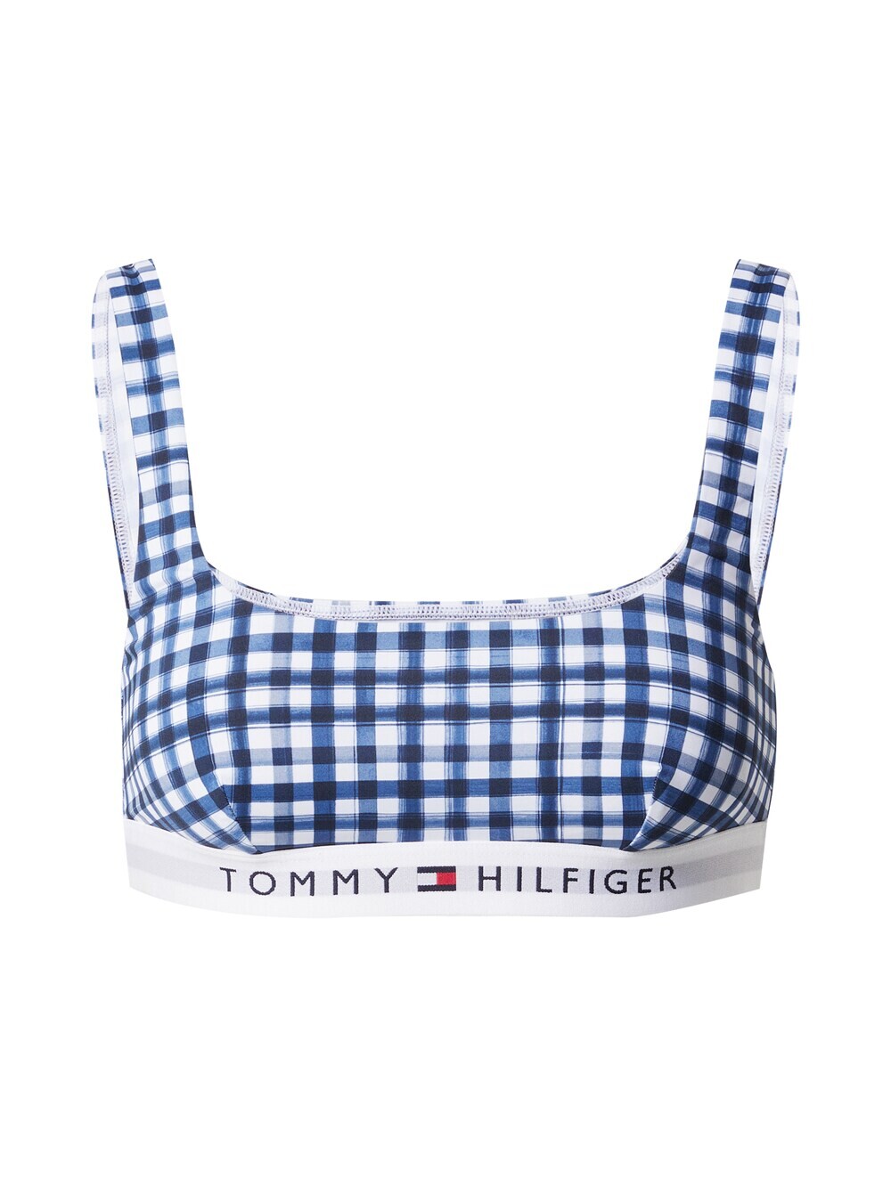 

Топ бикини без косточек Tommy Hilfiger, темно-синий