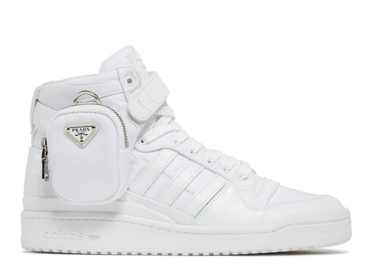 

Кроссовки Adidas PRADA X FORUM HIGH 'WHITE', белый