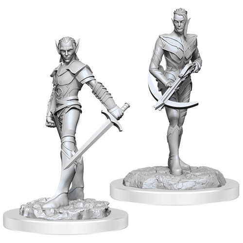 

Миниатюра WizKids/NECA D&D Nolzur's Marvelous Unpainted Minis: W18 Drow Fighters