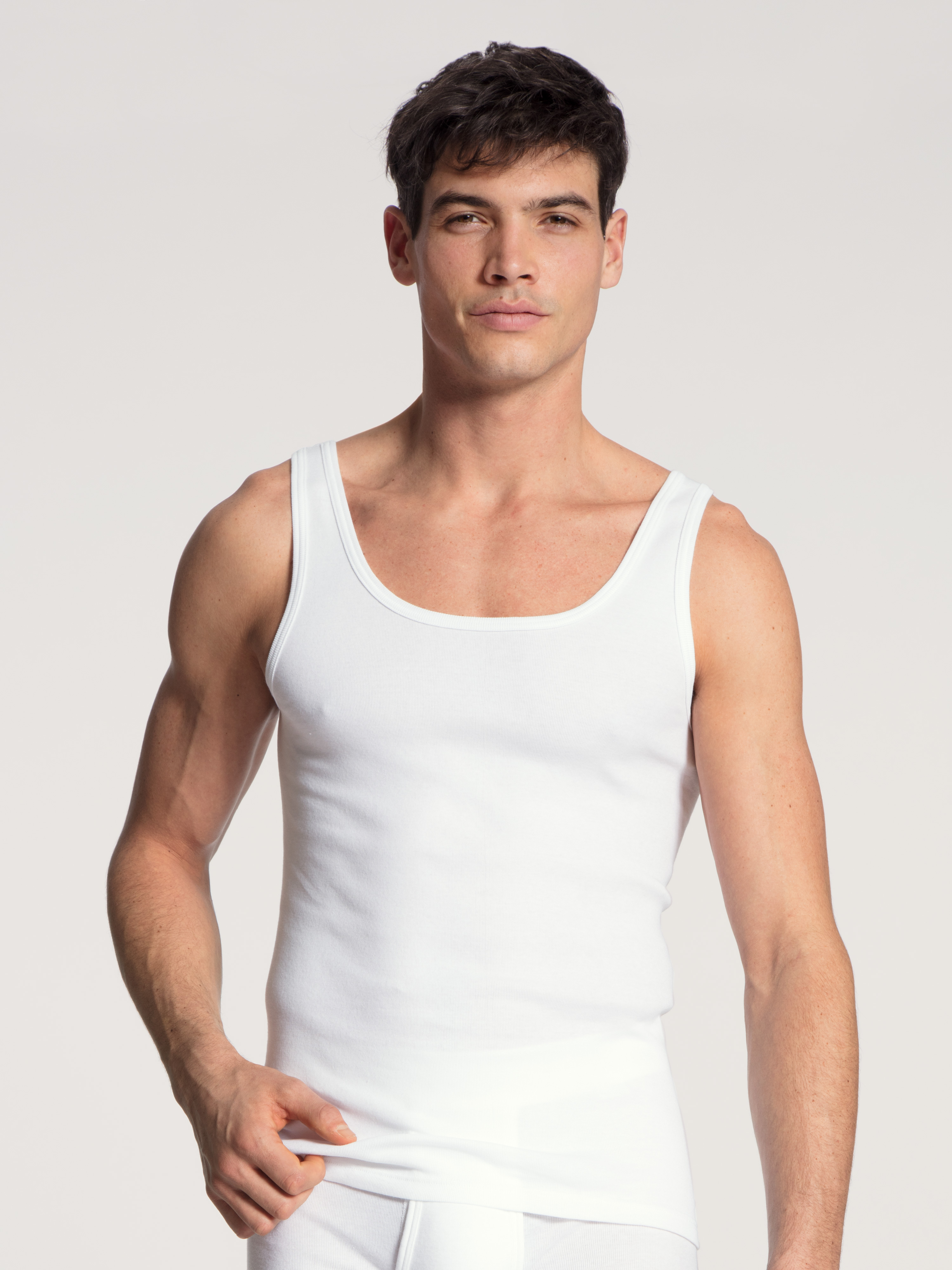Майка Calida Athletic Shirt Classic Cotton, белый