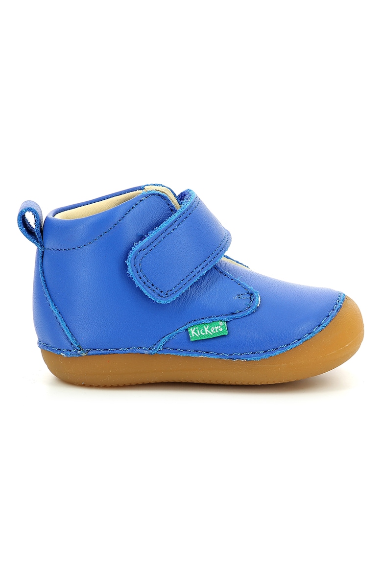 Сабио кожаные ботинки Kickers Kids, синий