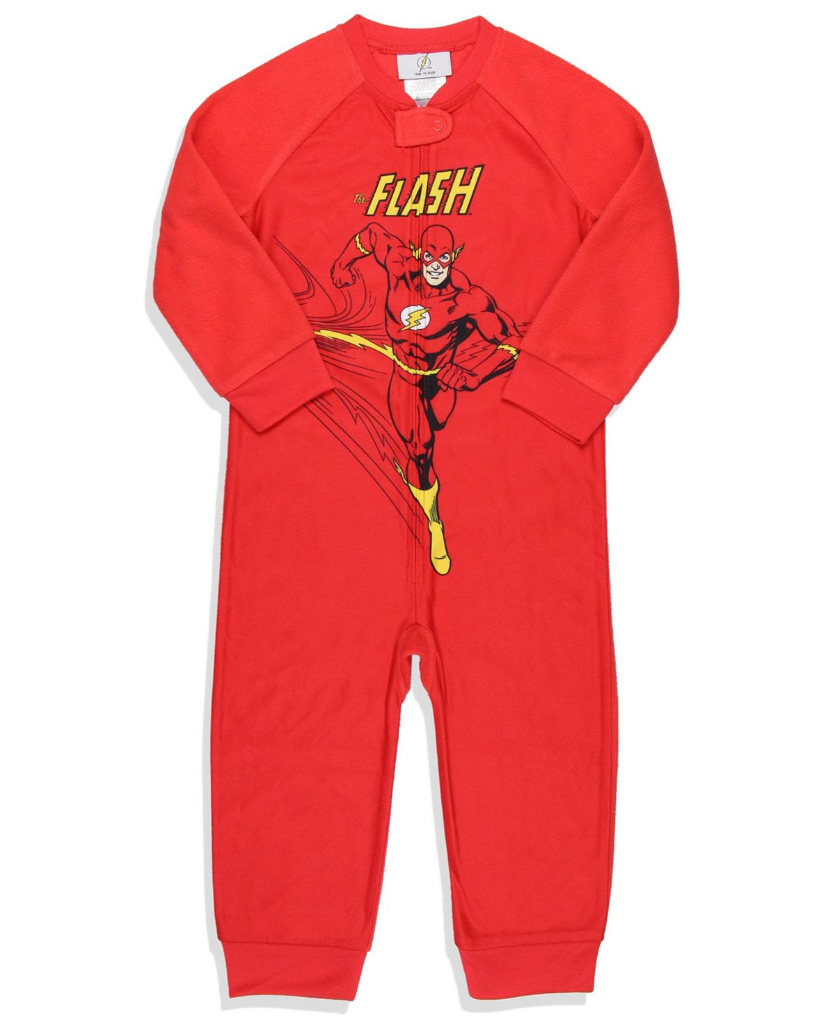 цена Классический костюм The Flash Union для мальчиков и девочек, детский пижамный костюм без ног DC Comics