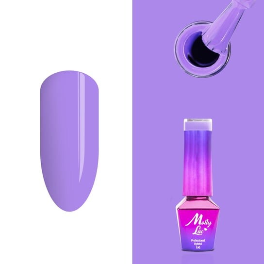 

Гибридный лак для ногтей, 05 Violet Room, 5 мл Molly Lac, Glamour Women