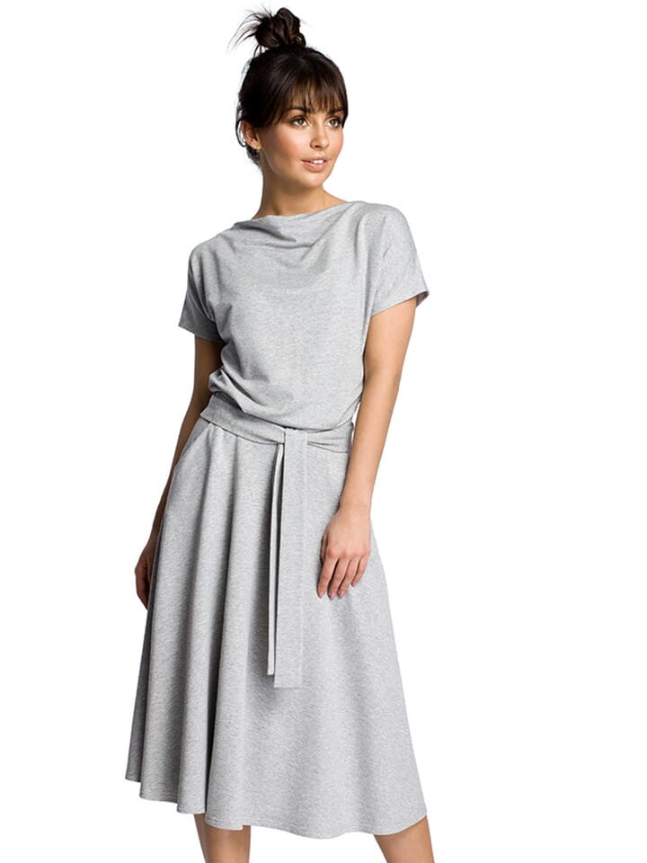 

Длинное платье Be Wear, серый