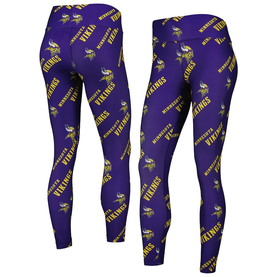 

Леггинсы Concepts Sport Minnesota Vikings, фиолетовый