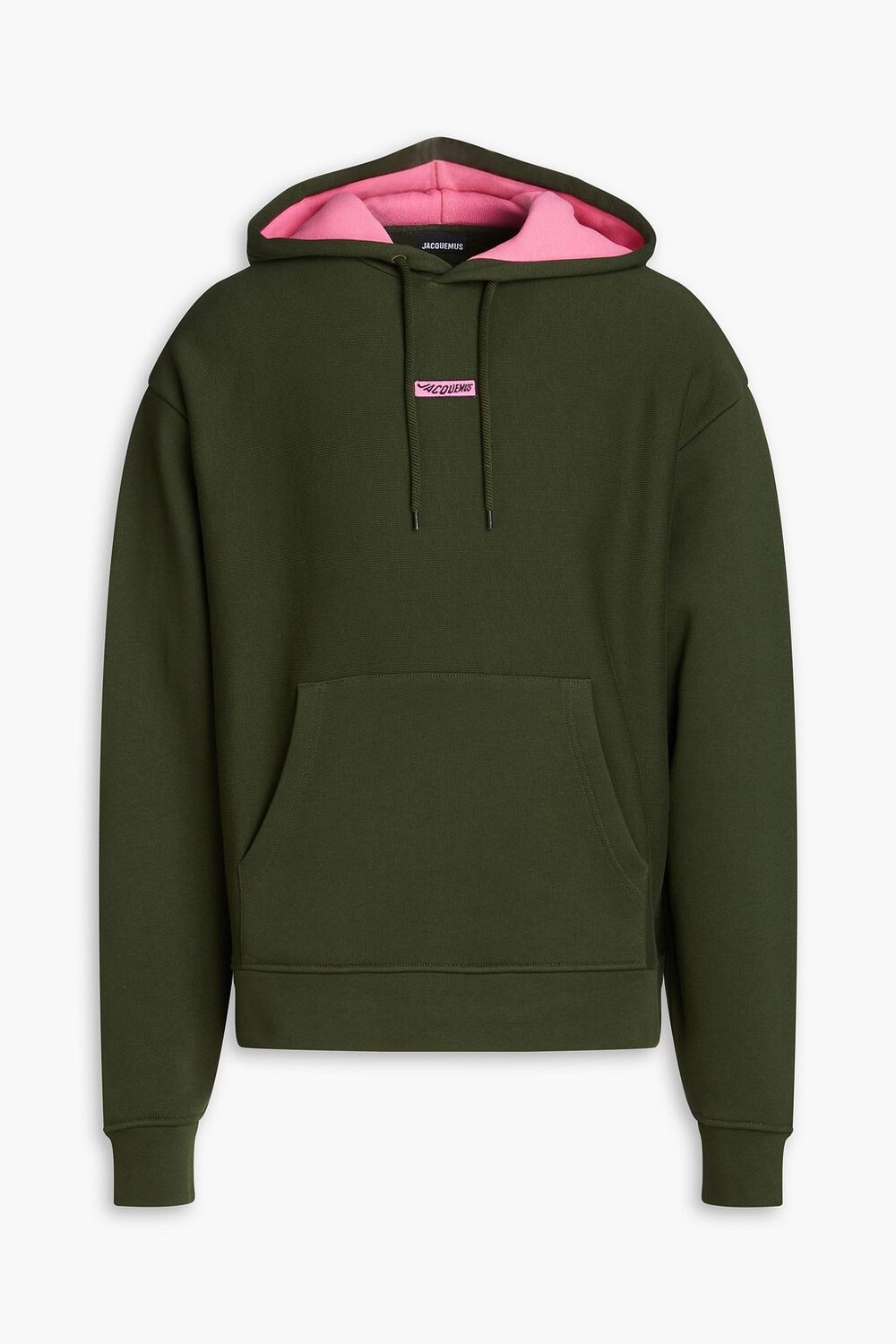 

Худи Le Giardino из хлопкового флиса JACQUEMUS, зеленый