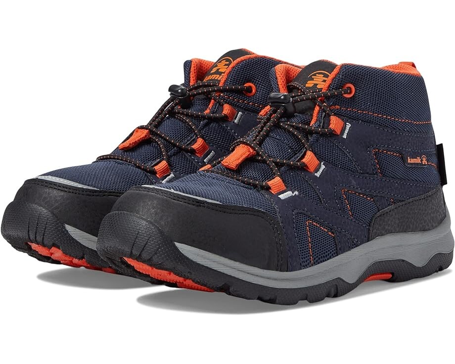

Походные ботинки Kamik Trek, цвет Navy/Flame