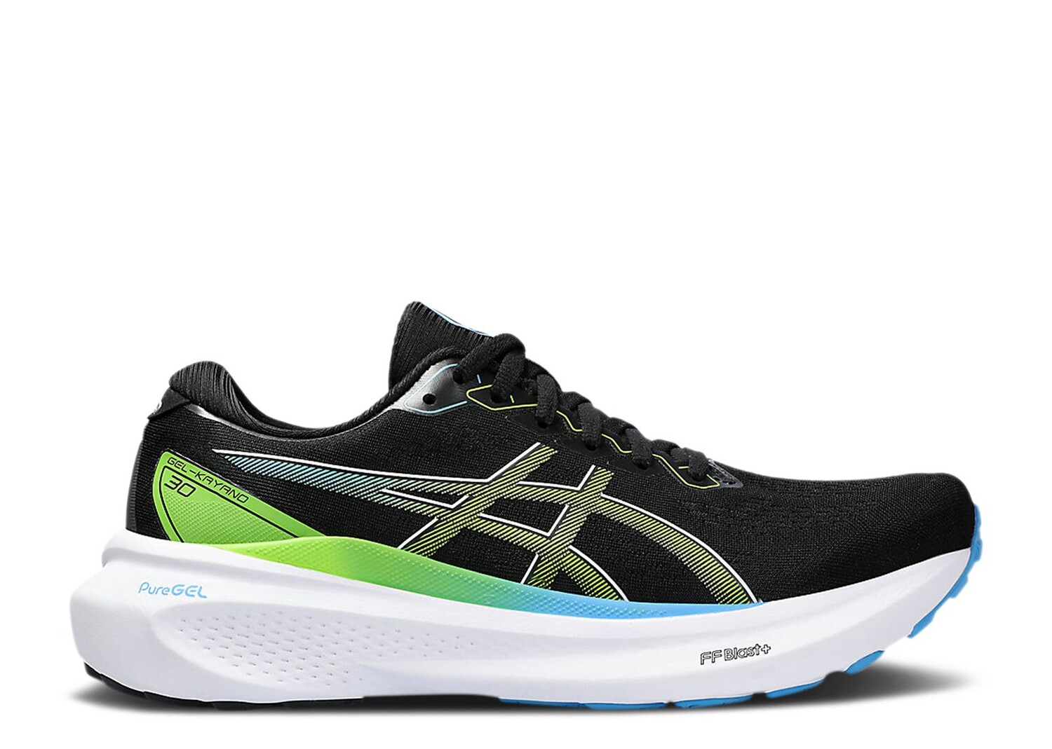 

Кроссовки ASICS Gel Kayano 30 'Black Electric Lime', черный