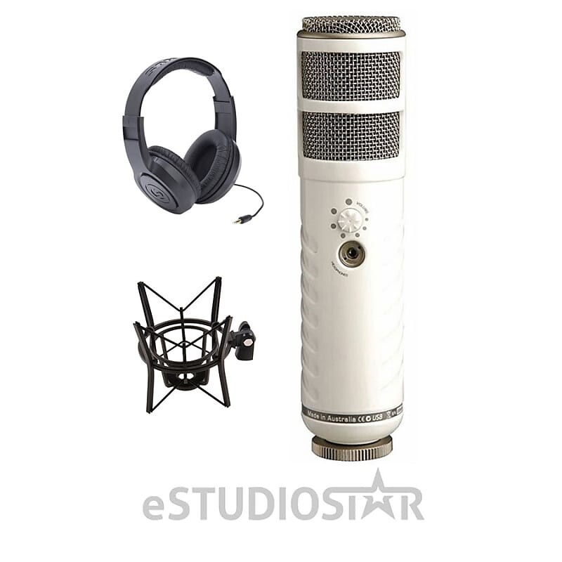 

Динамический микрофон RODE Podcaster USB Dynamic Microphone with Shock Mount and Headphone NEW