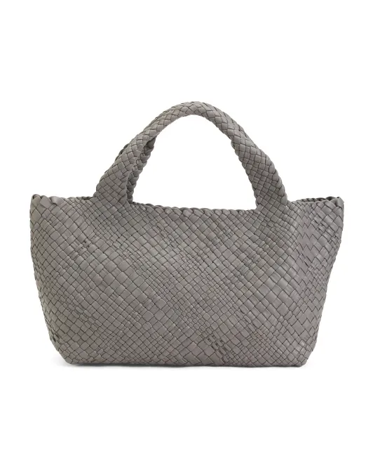 

Кожаная сумка-тоут Made In Italy Falor, цвет Grigio