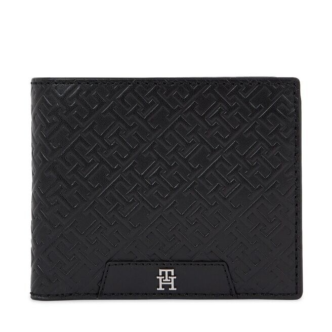 

Кошелек Tommy Hilfiger ThMonogram Leather, черный