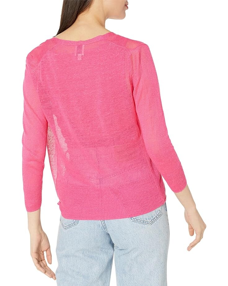 

Свитер NIC+ZOE Four-Way Cardigan, цвет Shocking Pink