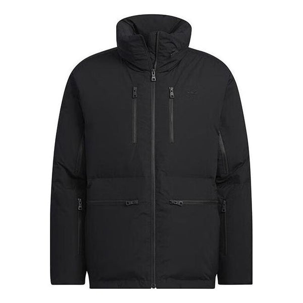 Пуховик Adidas Originals Premium Down Jacket, черный цена и фото